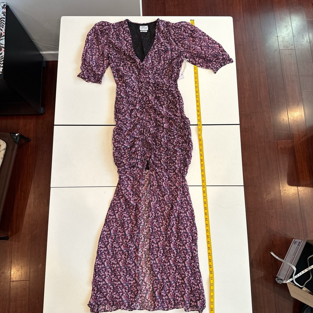 SAYLOR Purple Floral Maxi Dress